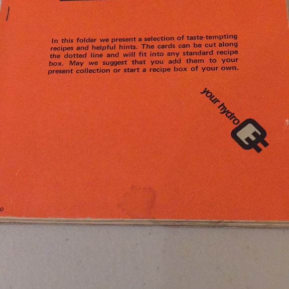 Vintage Your Hydro Presents Magic of Electrical Appliances Recipes Book Ontario - Picture 3 of 8